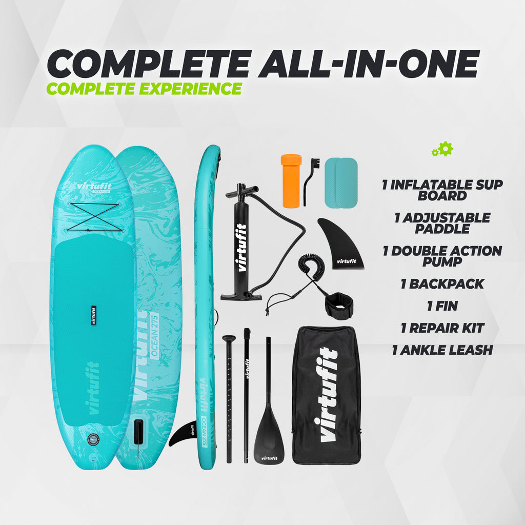 VirtuFit Supboard Ocean 275 - Pink - Met accessoires en draagtas - Tweedekans