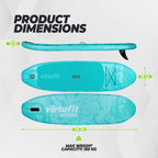 VirtuFit Supboard Ocean 275 - Pink - Met accessoires en draagtas - Tweedekans