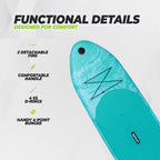 Virtufit Supboard Surfer 305 - Pink - Inclusief Windzeil en accessoires - Tweedekans