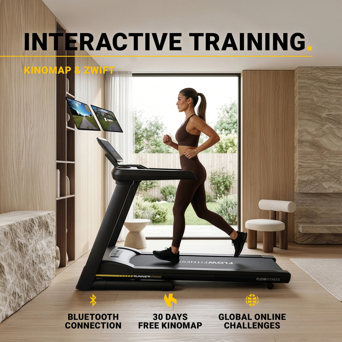 Flow Fitness DTM2500s - Loopband - Touchscreen
