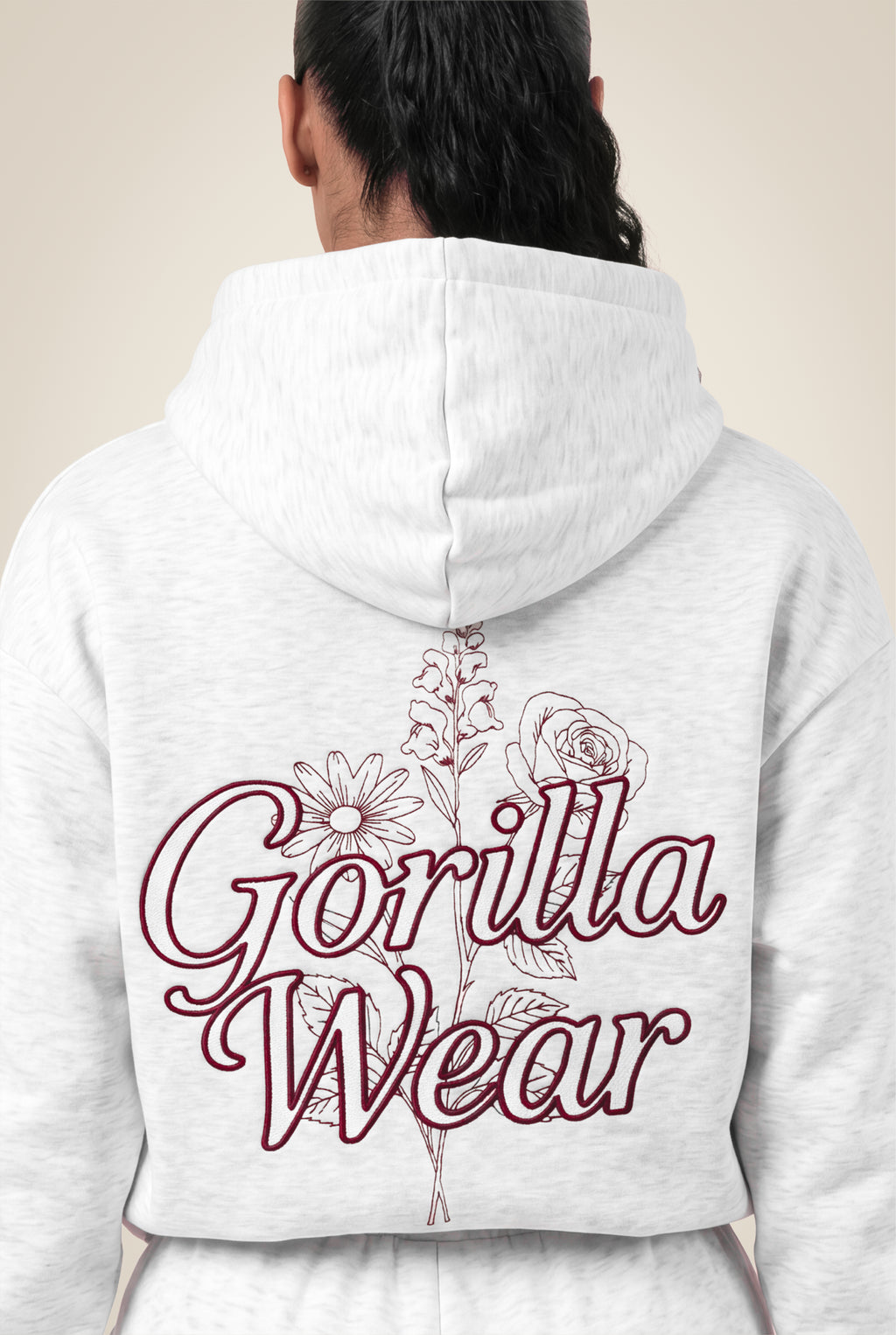 Gorilla Wear Skye Hoodie - Lichtgrijs