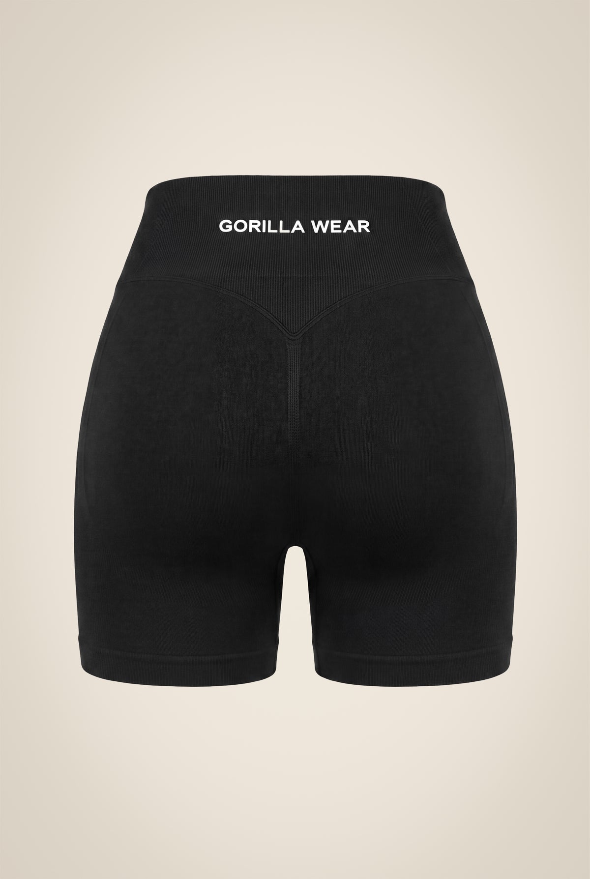 Gorilla Wear Florence Seamless Contour Shorts - Zwart