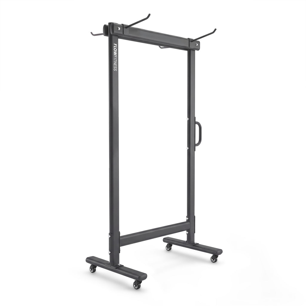 Flow Fitness Opbergrek voor Fitnessmatten - Zwart