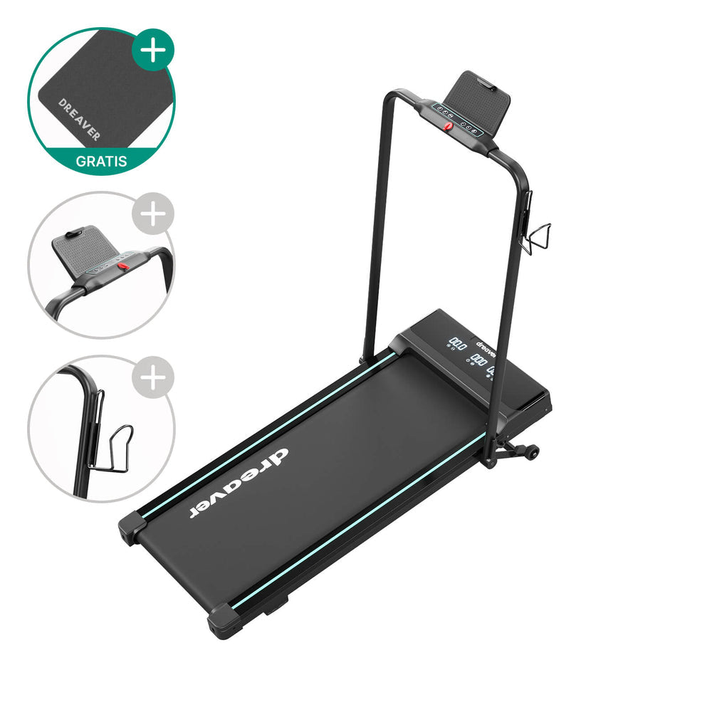 Dreaver Elevate Pro Loopband - Inklapbaar - Voor Thuis - Tweedekans