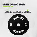 VirtuFit Bumper Plate - Olympische Halterschijf van Rubber - 50 mm - 20 kg