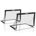VirtuFit Pop-Up Voetbaldoelen Set - Voetbalgoals - 120 x 90 cm - Tweedekans