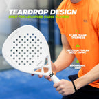 VirtuFit Fusion Pro Padel Racket - Wit - Silver