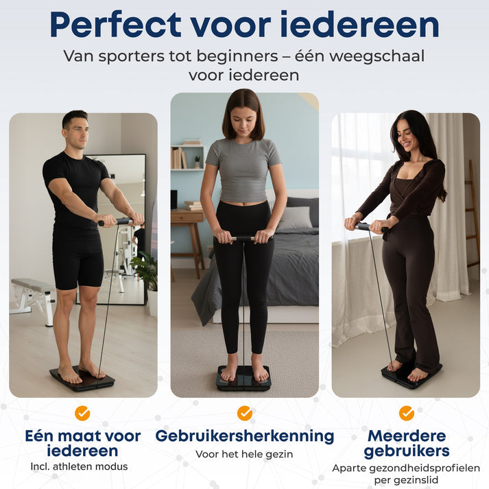 Robi S15 Smart Body Analyzer - Digitale Weegschaal