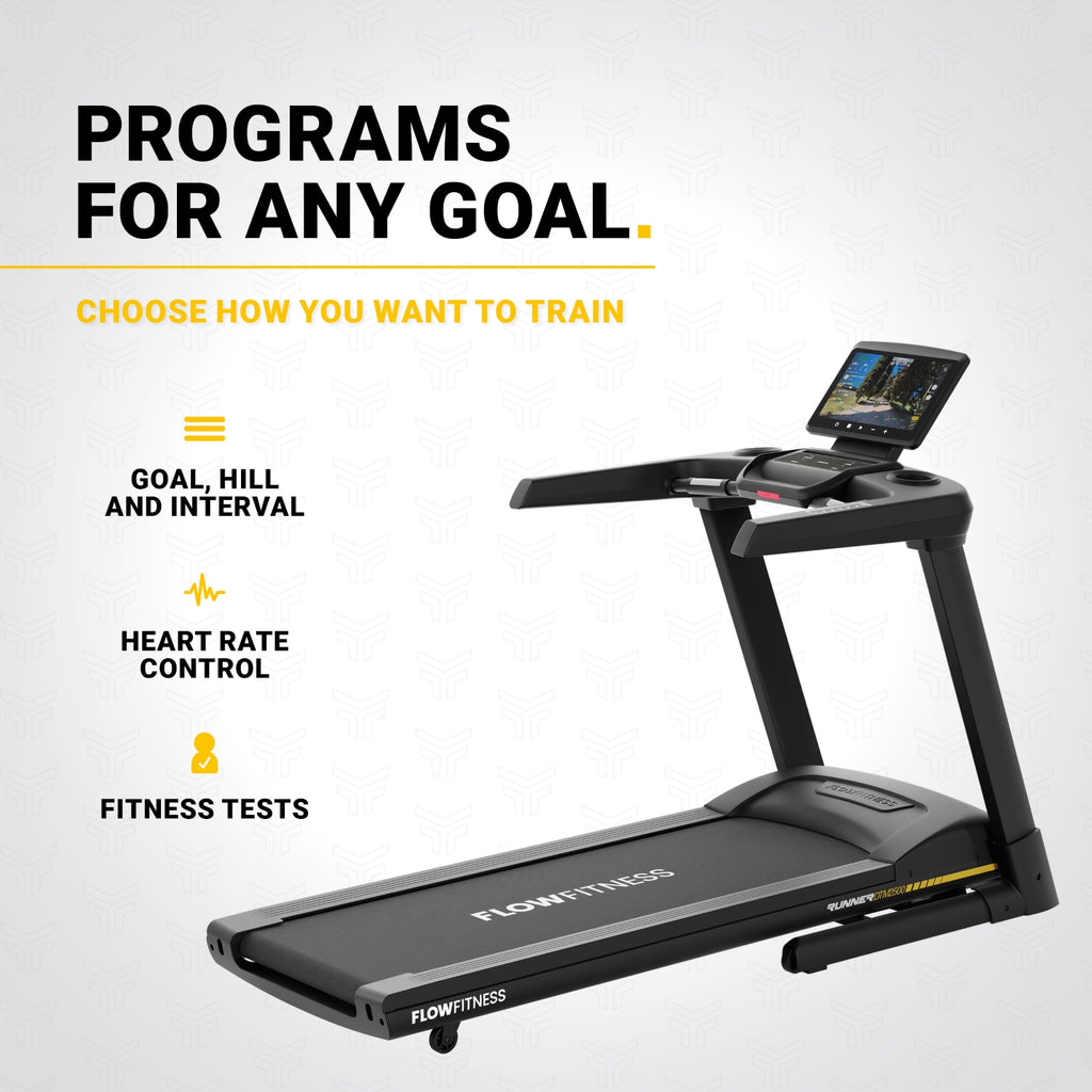 Flow Fitness DTM2500s - Loopband - Touchscreen