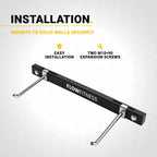 Flow Fitness Wandrek voor Fitnessmatten - Opbergrek - Wandmontage