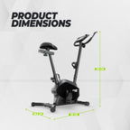 VirtuFit HTR150 Hometrainer - Voor lange gebruikers
