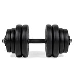 VirtuFit Verstelbare Dumbbell - Vinyl - 15 kg - Tweedekans