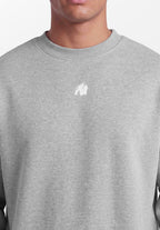 Gorilla Wear Leeds Oversized Sweater - Lichtgrijs