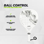 VirtuFit Hybrid Padel Racket - Wit - Grijs