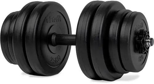VirtuFit Verstelbare Dumbbell - Vinyl - 15 kg - Tweedekans
