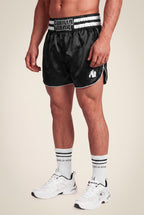 Gorilla Wear Tacoma Fighting Shorts - Zwart/Wit