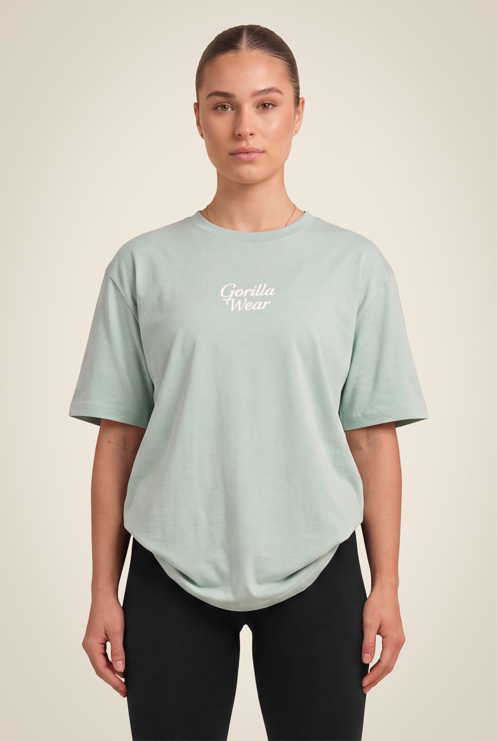Gorilla Wear Vienna Oversized T-shirt - Lichtgroen
