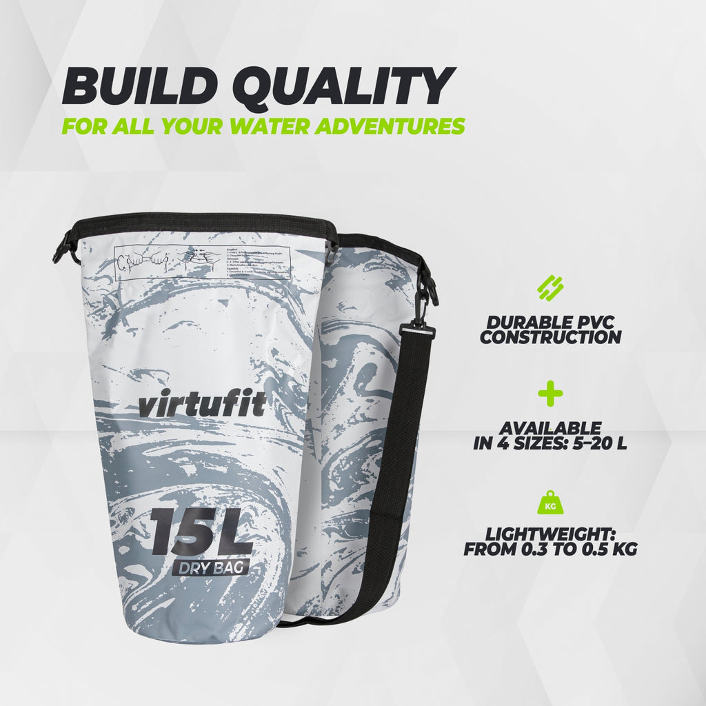 VirtuFit Dry Bag 15L - Waterdichte Tas