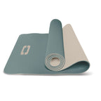 Liveness Yoga Mat Dual Color - 6 mm - Groen/Zand