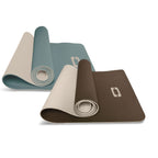 Liveness Yoga Mat Dual Color - 6 mm - Chocolade/Zand