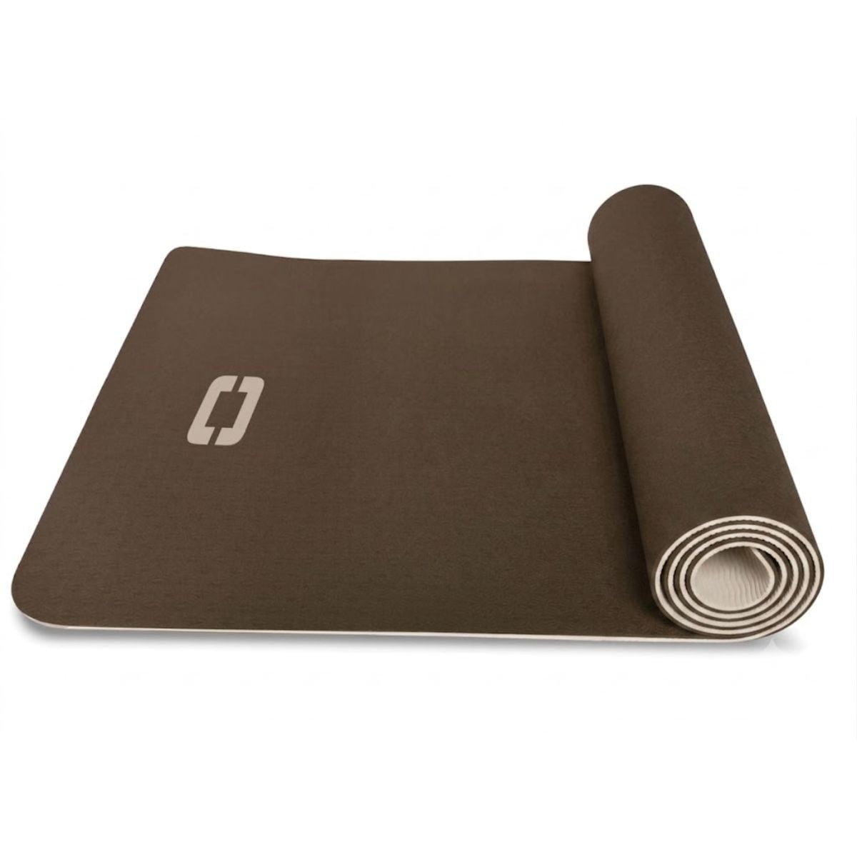 Liveness Yoga Mat Dual Color - 6 mm - Chocolade/Zand