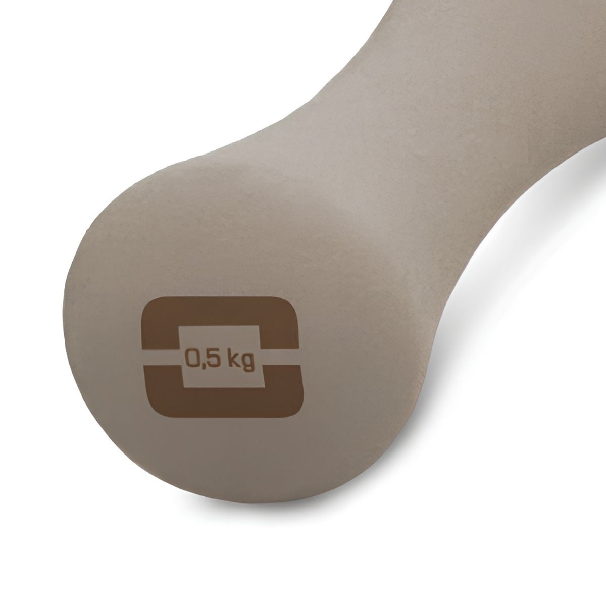 Liveness Neopreen Yoga Dumbbell - 0,5 kg - Zand