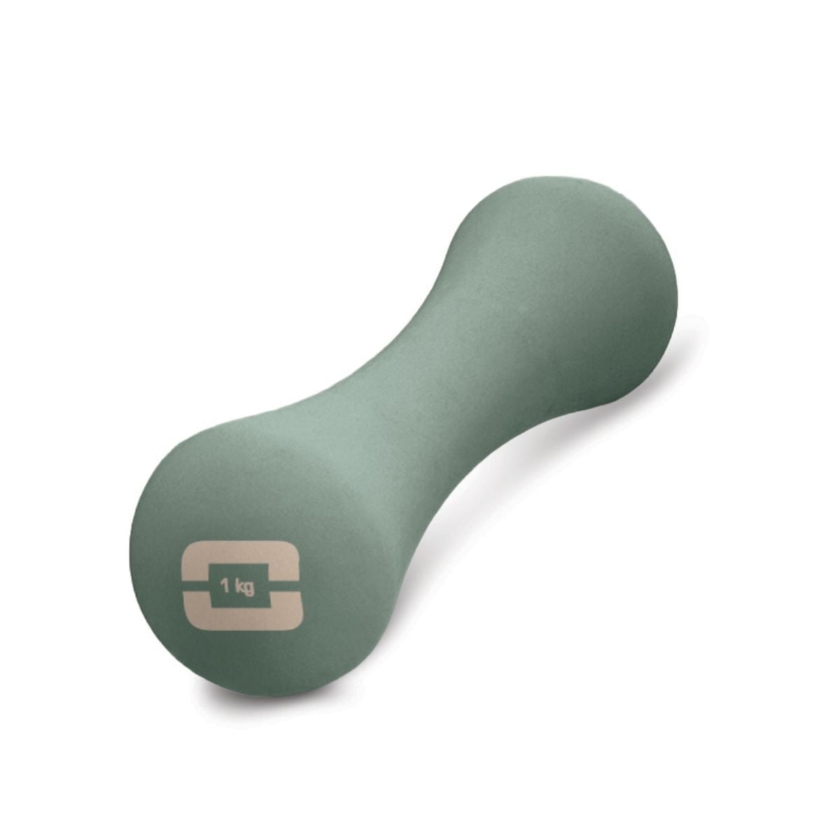 Liveness Neopreen Yoga Dumbbell - 1 kg - Groen