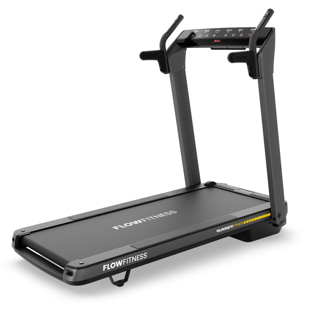 Flow Fitness Runner DTM400i Loopband - 99% Voorgemonteerd - Zwart