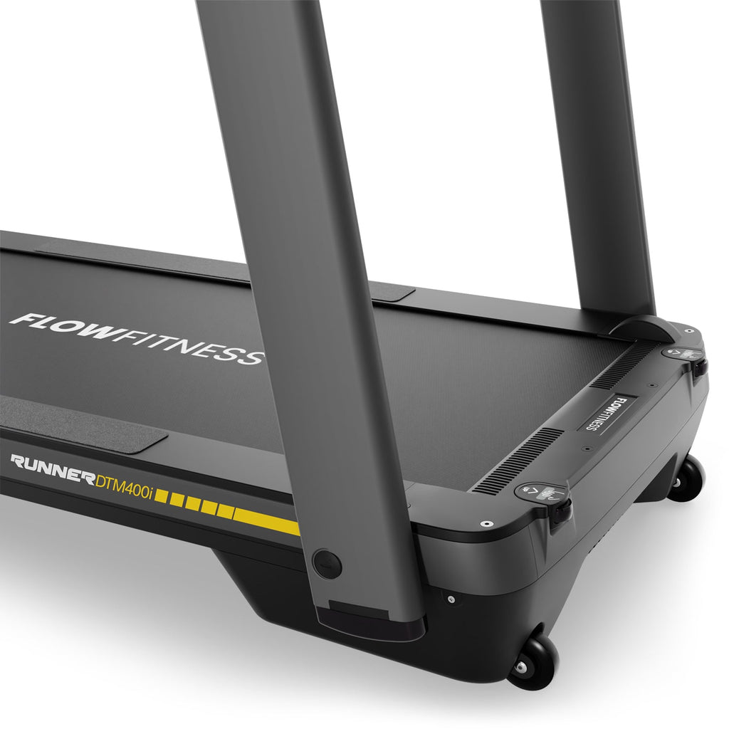 Flow Fitness Runner DTM400i Loopband - 99% Voorgemonteerd - Zwart