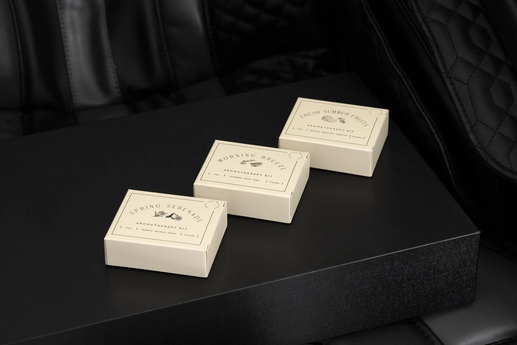 TotalSeat Massagestoel Caletta - Zwart