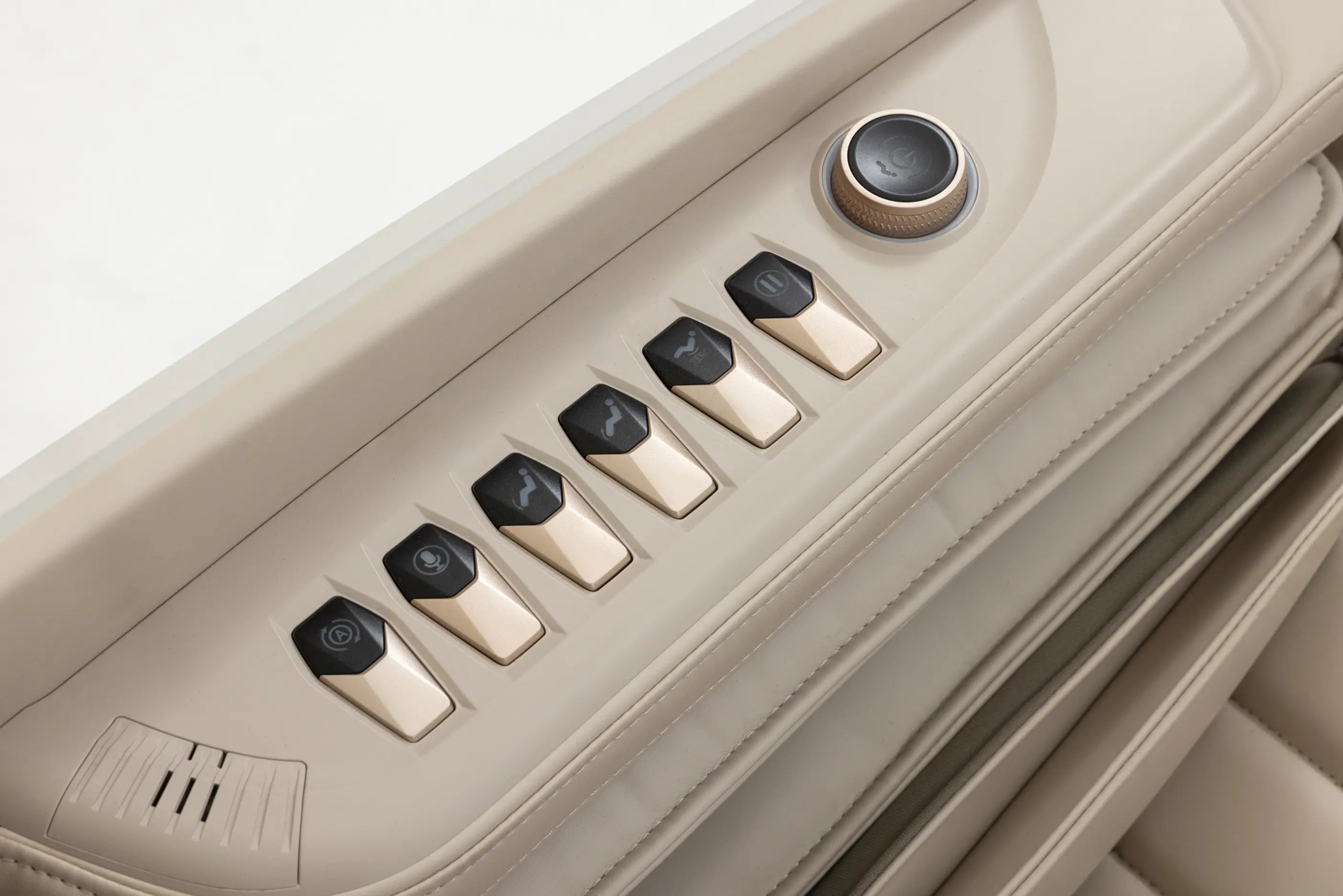 TotalSeat Massagestoel Rocco - Beige