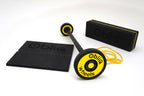 ObliQ Fitness Starterspakket - Buikspiertrainer met Wielen en Startblok