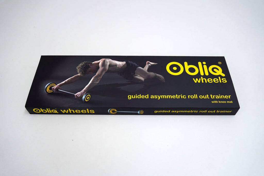 ObliQ Fitness Wheels - Geleide Asymmetrische Buikspiertrainer