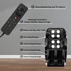 NRG Wellness Massagestoel Deluxe - Zwart