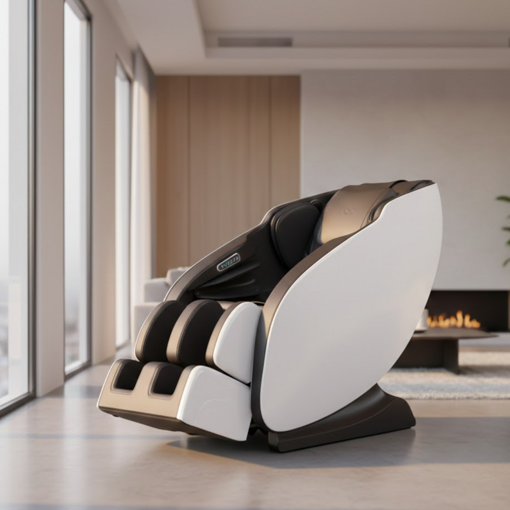 NRG Wellness Massagestoel Deluxe - Wit