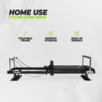 VirtuFit Pilates Reformer - Opvouwbaar - Zwart