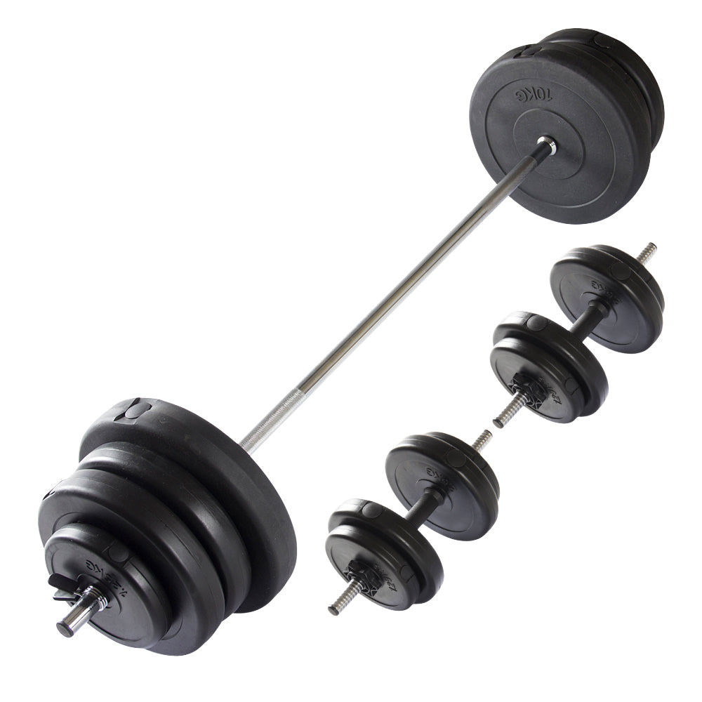 VirtuFit Verstelbare Halterset - Dumbbellset - 60,5 kg - Zwart - Tweedekans