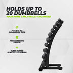 VirtuFit Dumbbellrek staand Deluxe - Halterrek