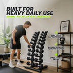 VirtuFit Dumbbellrek staand Deluxe - Halterrek