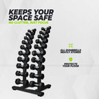 VirtuFit Dumbbellrek staand Deluxe - Halterrek