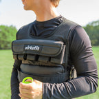 VirtuFit Verstelbaar Gewichtsvest Pro - 10 kg - Zwart
