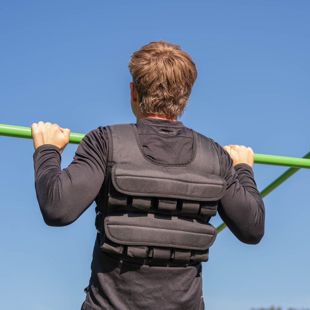 VirtuFit Verstelbaar Gewichtsvest Pro - 10 kg - Zwart
