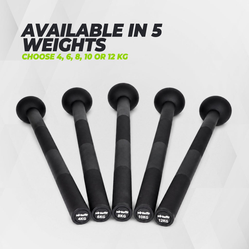 VirtuFit Macebell - Zwart - 10 kg