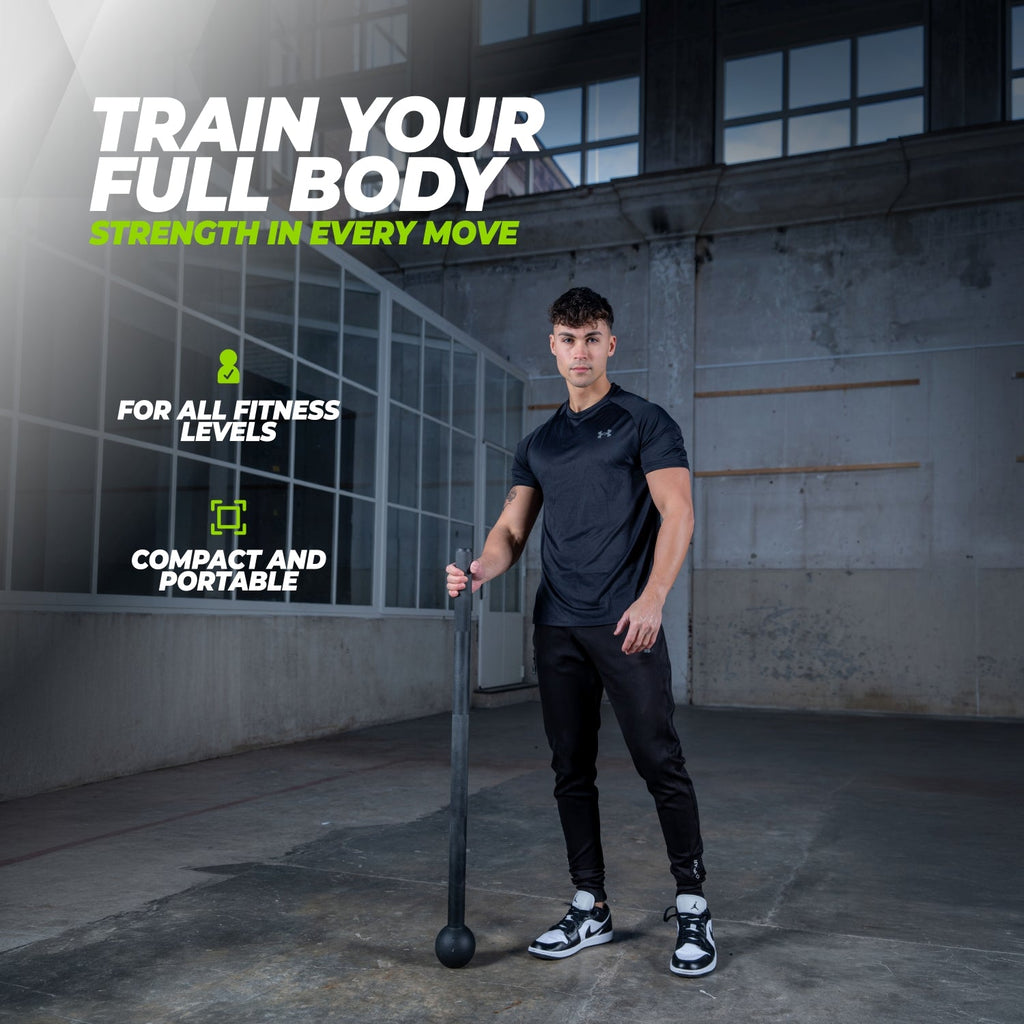 VirtuFit Macebell - Zwart - 10 kg