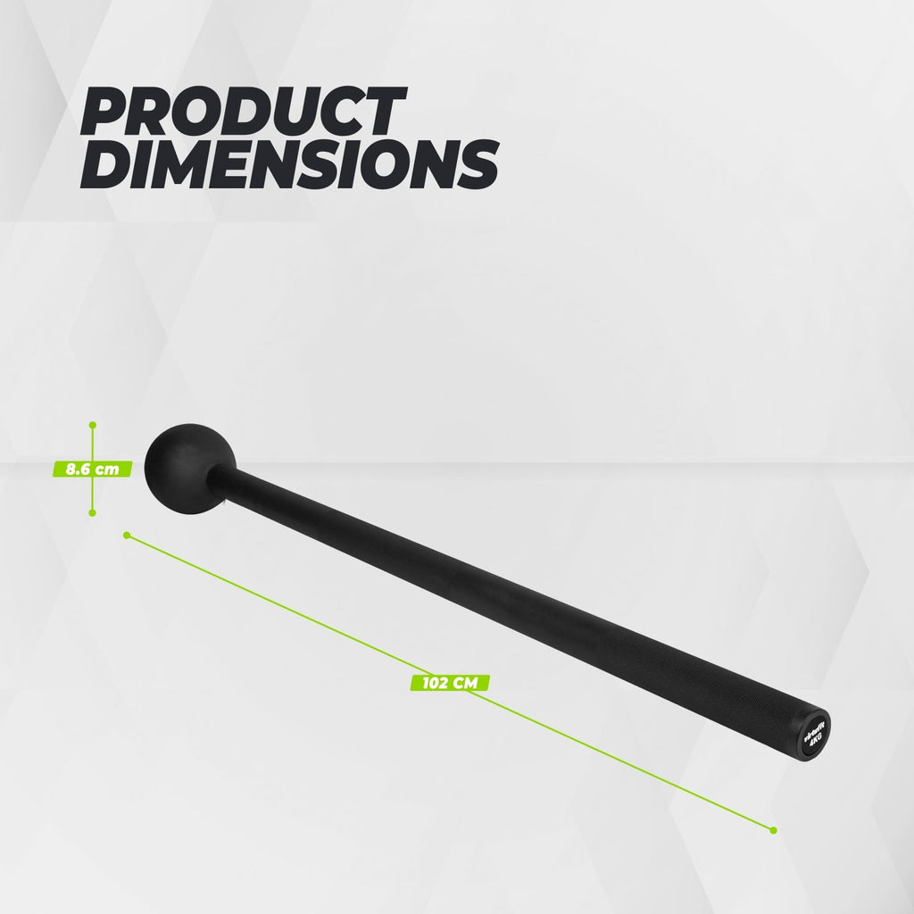 VirtuFit Macebell - Zwart - 4 kg