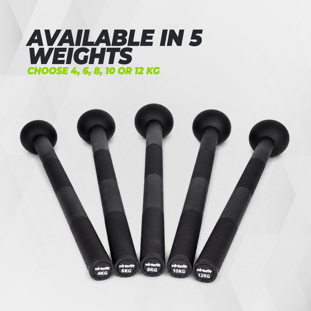 VirtuFit Macebell - Zwart - 8 kg