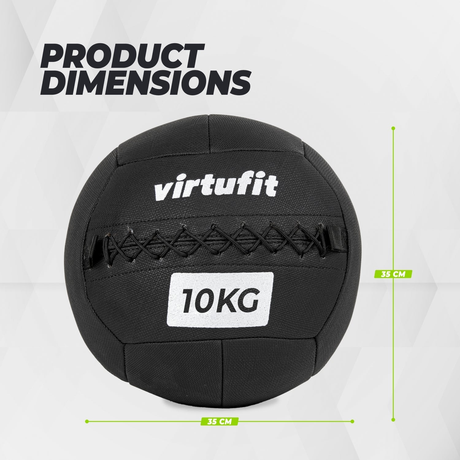 VirtuFit Wall Ball Pro - 10 kg - Tweedekans