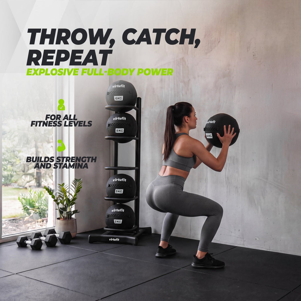 VirtuFit Wall Ball Pro - 8 kg - Tweedekans