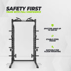 VirtuFit HR100 Half Rack - Squat Rack - Krachtstation
