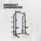 VirtuFit HR100 Half Rack - Squat Rack - Krachtstation
